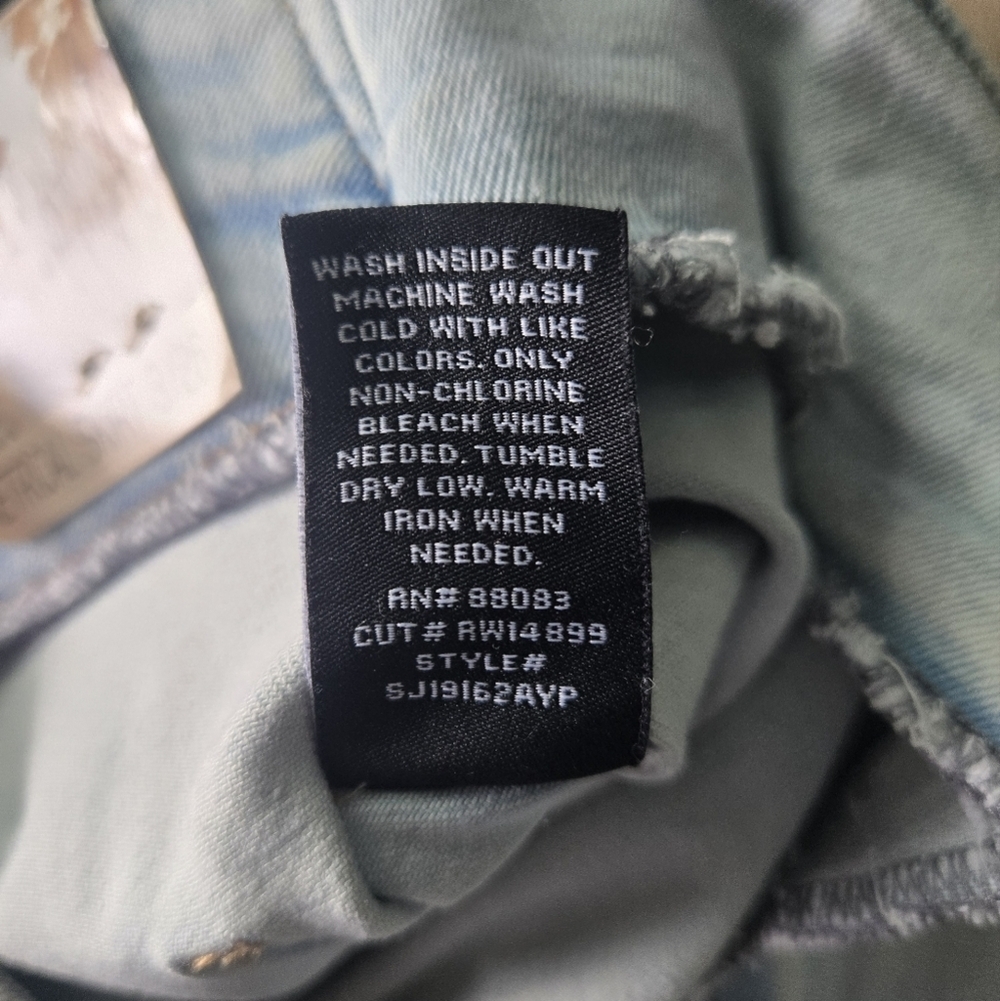 Sincerely Jules Light Blue Denim Wrap Skirt - Picture 6 of 6